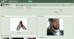 Desktop Screenshot of d-pepper.deviantart.com