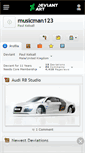 Mobile Screenshot of musicman123.deviantart.com