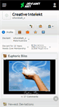 Mobile Screenshot of creative1ntelekt.deviantart.com