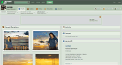 Desktop Screenshot of juntak.deviantart.com