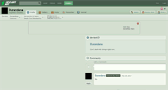 Desktop Screenshot of durandana.deviantart.com
