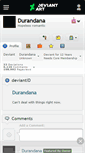 Mobile Screenshot of durandana.deviantart.com