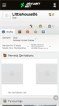 Mobile Screenshot of littlemouse86.deviantart.com