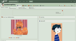 Desktop Screenshot of guardianangelpony.deviantart.com