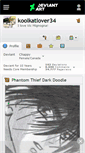 Mobile Screenshot of koolkatlover34.deviantart.com
