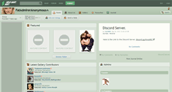 Desktop Screenshot of fatadmireranonymous.deviantart.com