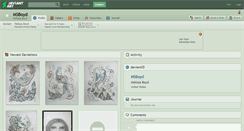 Desktop Screenshot of msboyd.deviantart.com