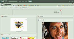Desktop Screenshot of curupiraufes.deviantart.com