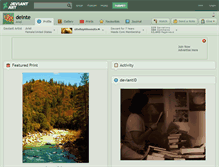 Tablet Screenshot of deinte.deviantart.com