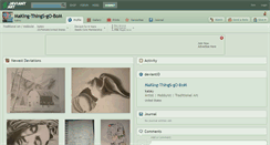 Desktop Screenshot of making-things-go-bom.deviantart.com