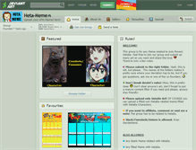 Tablet Screenshot of heta-meme.deviantart.com