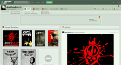 Desktop Screenshot of deadheadhorror.deviantart.com