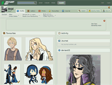 Tablet Screenshot of bbjd.deviantart.com