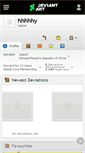 Mobile Screenshot of hhhhhy.deviantart.com