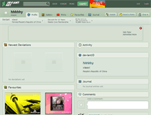 Tablet Screenshot of hhhhhy.deviantart.com