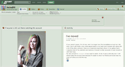Desktop Screenshot of incredivi.deviantart.com