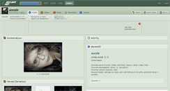 Desktop Screenshot of annz0r.deviantart.com