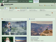 Tablet Screenshot of dorianorendain.deviantart.com