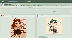 Desktop Screenshot of masqueraderrr.deviantart.com