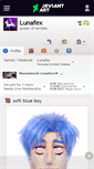 Mobile Screenshot of lunafex.deviantart.com