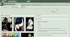 Desktop Screenshot of engel-des-schmerzes.deviantart.com