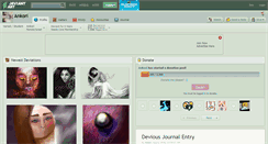 Desktop Screenshot of ankori.deviantart.com
