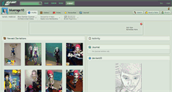 Desktop Screenshot of bluerage10.deviantart.com