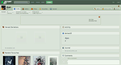 Desktop Screenshot of dyan.deviantart.com