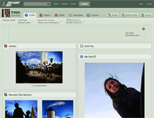 Tablet Screenshot of irosss.deviantart.com