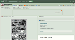 Desktop Screenshot of joshlindeman.deviantart.com