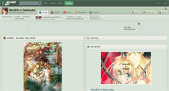 Desktop Screenshot of kenshin-x-sanosuke.deviantart.com