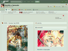 Tablet Screenshot of kenshin-x-sanosuke.deviantart.com