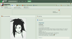 Desktop Screenshot of elegantstar.deviantart.com