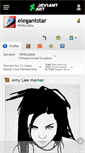 Mobile Screenshot of elegantstar.deviantart.com