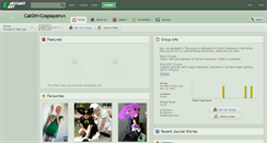 Desktop Screenshot of catgirl-cosplayers.deviantart.com