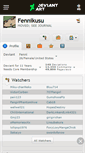 Mobile Screenshot of fennikusu.deviantart.com