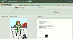 Desktop Screenshot of dizzyizzy246.deviantart.com