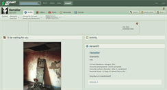Desktop Screenshot of hamstler.deviantart.com