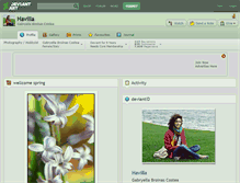 Tablet Screenshot of havilla.deviantart.com