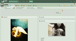 Desktop Screenshot of ixchell.deviantart.com