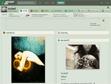 Tablet Screenshot of ixchell.deviantart.com