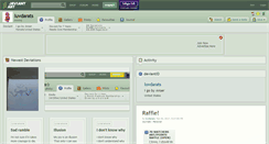 Desktop Screenshot of luvdarats.deviantart.com