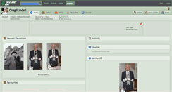 Desktop Screenshot of gregblundell.deviantart.com
