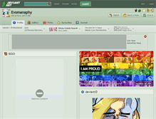 Tablet Screenshot of evomanaphy.deviantart.com
