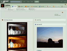 Tablet Screenshot of cubitus.deviantart.com