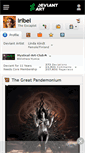 Mobile Screenshot of iribel.deviantart.com