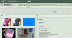 Desktop Screenshot of gencysexit.deviantart.com