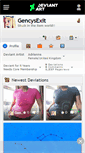 Mobile Screenshot of gencysexit.deviantart.com