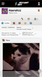 Mobile Screenshot of maerakoz.deviantart.com