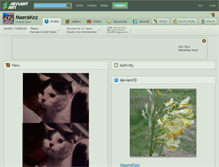 Tablet Screenshot of maerakoz.deviantart.com